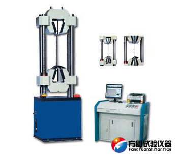 标准型钢绞线抗拉强度检验设备，1*3型1*2型钢绞线延伸率检验仪器，7股钢绞线检验仪WEW-600L