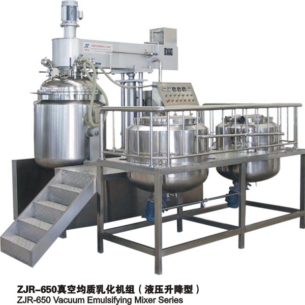 无锡诺亚生产具有真空功能的乳化均质搅拌机
