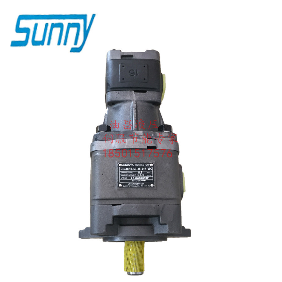 美国桑尼阳光SUNNY齿轮泵HG22-80-80-01R-VPC 双联泵 高压油泵