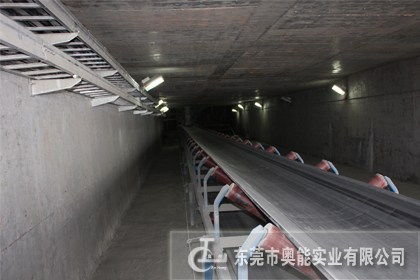 广州DTC大倾角下运皮带输送机系列