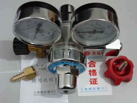 上海繁瑞氮气减压阀YSD12X-0.3L氮气减压器YSD12X 0.3L氮气减压表/压力表厂家直销