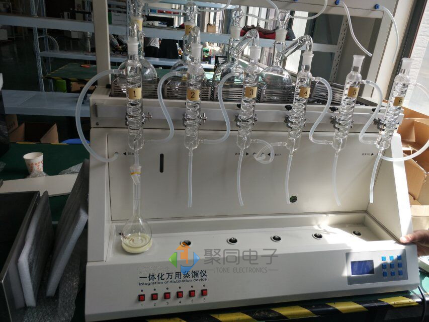内置水循环JTZL-6Y万用智能一体化蒸馏仪