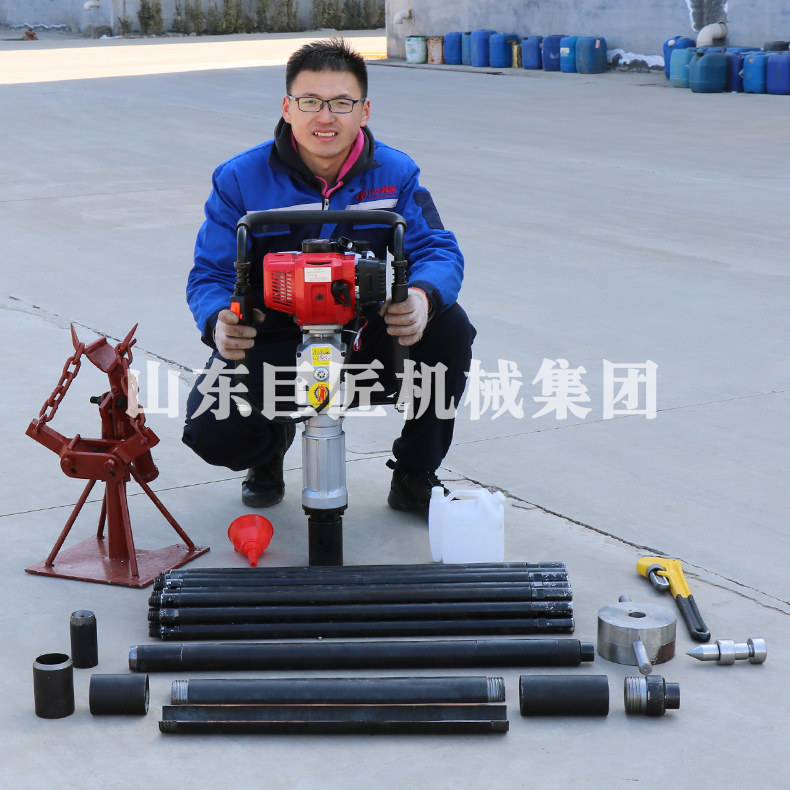 华夏巨匠20米新款便携式取样钻机QTZ-3