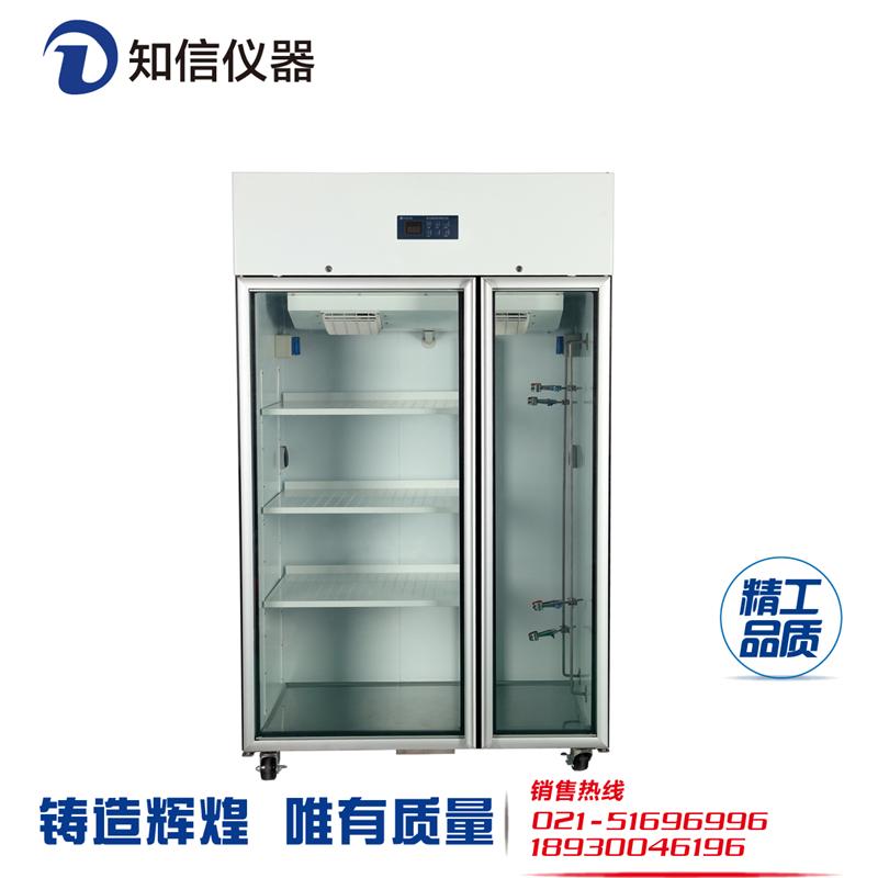 上海知信ZX-CXG-800层析柜 双门800L层析实验冷柜 多功能实验冷柜