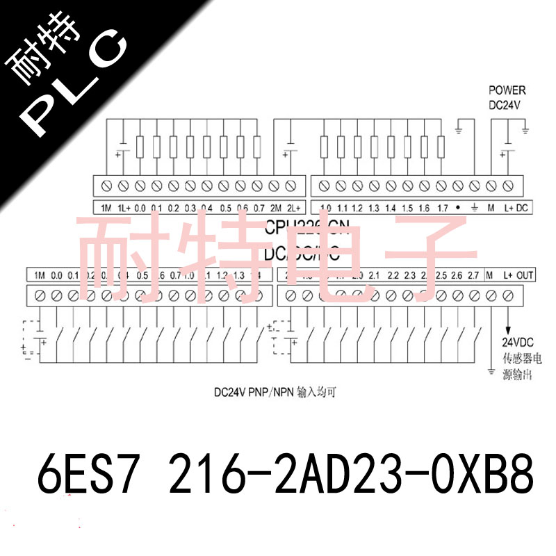 耐特制程PLC控制器,6ES7 216-2AD23-0XB8