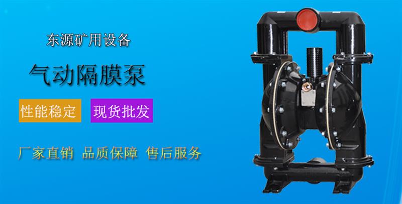 气动隔膜泵 BQG气动隔膜泵参数 山东厂家可定制