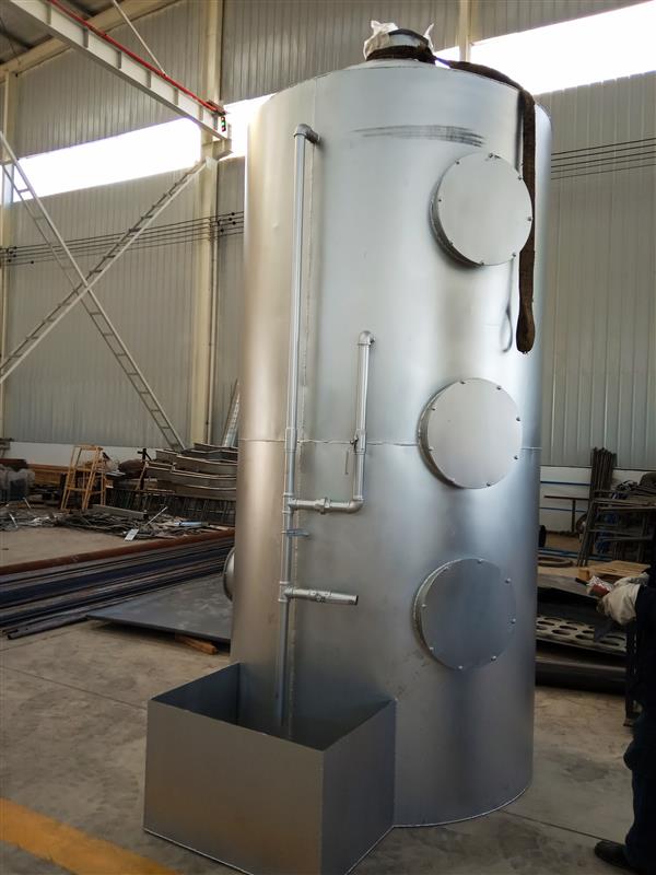 玻璃钢pp喷淋塔废气处理设备不锈钢塔洗涤脱硫塔设备