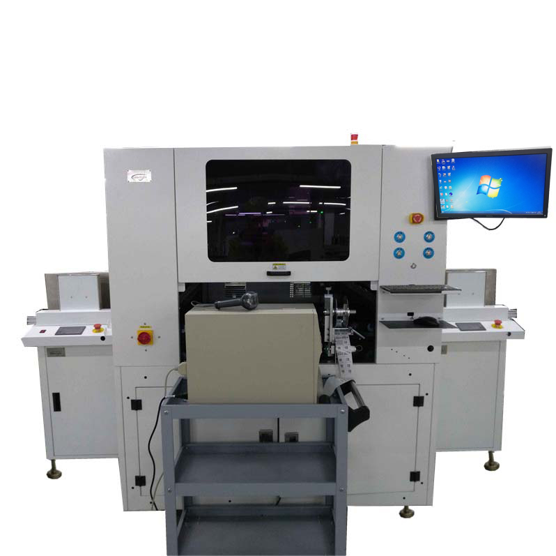 全自动在线打印贴标机 SMT/PCB/FPC实时打印贴标机