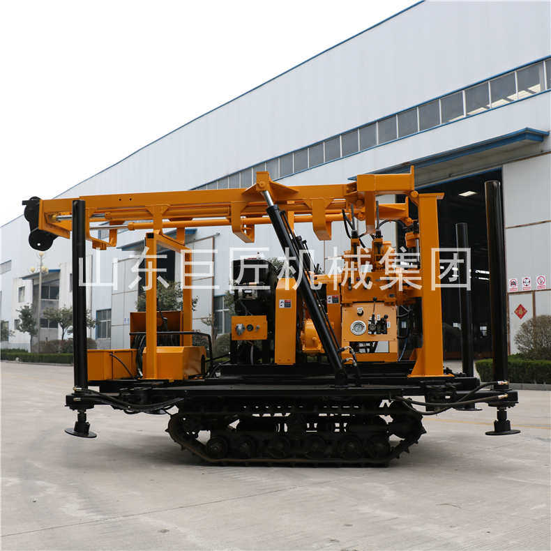 巨匠集团提供XYD-200液压勘探钻机200米履带岩心钻机安全可靠