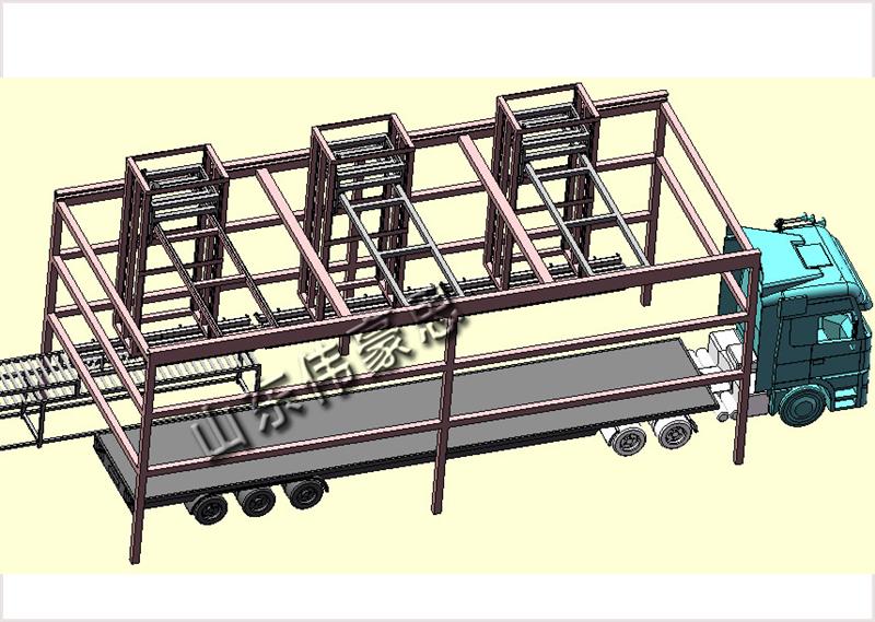 定制化工厂自动装车系统 高架式自动装车机