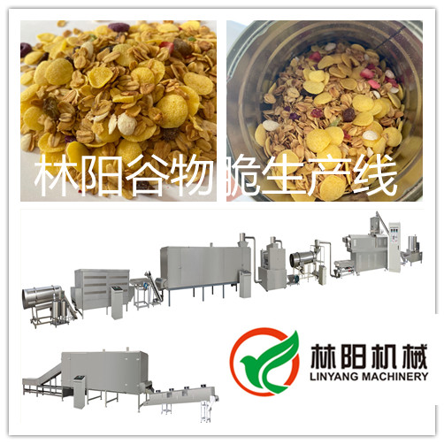 枣庄谷物脆生产设备谷物脆生产线