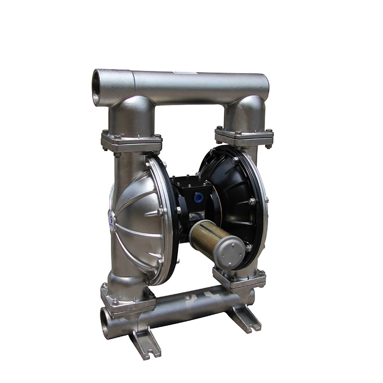 MK80(3寸)不锈钢304隔膜泵药剂输送泵油墨输送专用隔膜泵 大颗粒输送泵