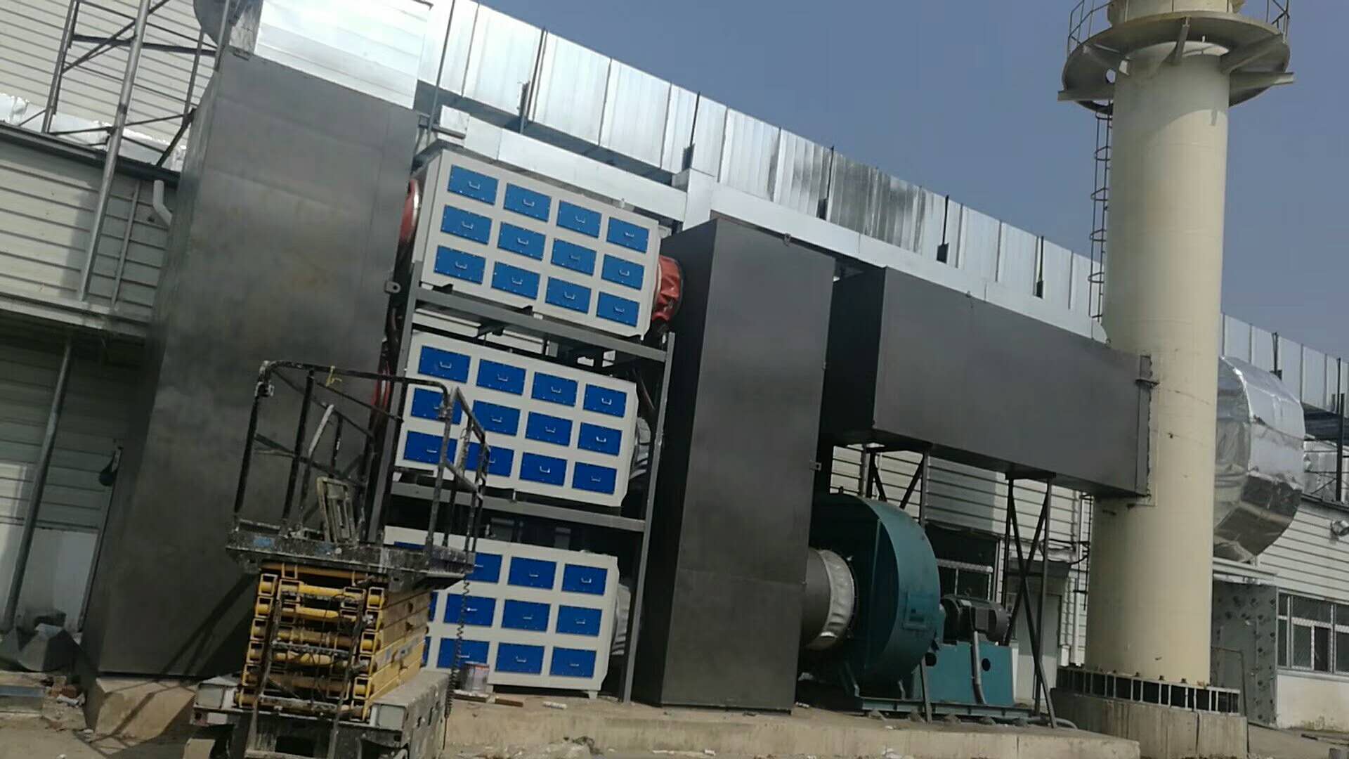 芜湖压铸车间废气处理-废气处理设备-喷淋塔-除尘器-有机废气治理