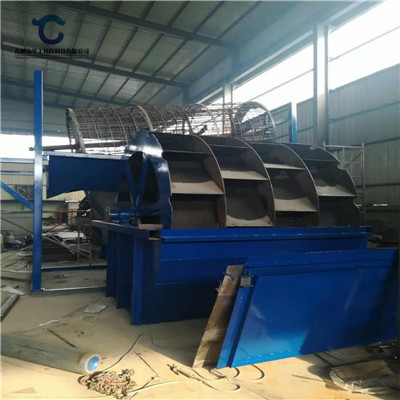 供应石渠县日产100吨洗砂机设备 现货轮式洗石机价格