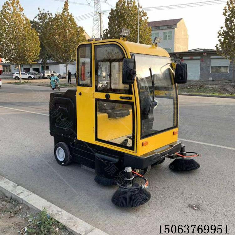 工程車間用掃地車 電動掃地車駕駛式 小型電動掃地車價格