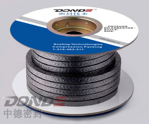 ZD-P1702镍丝增强石棉橡胶盘根