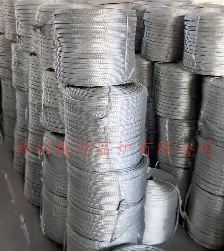 40硅碳棒加熱管純鋁絲編織連接線 100米 鄭州發貨