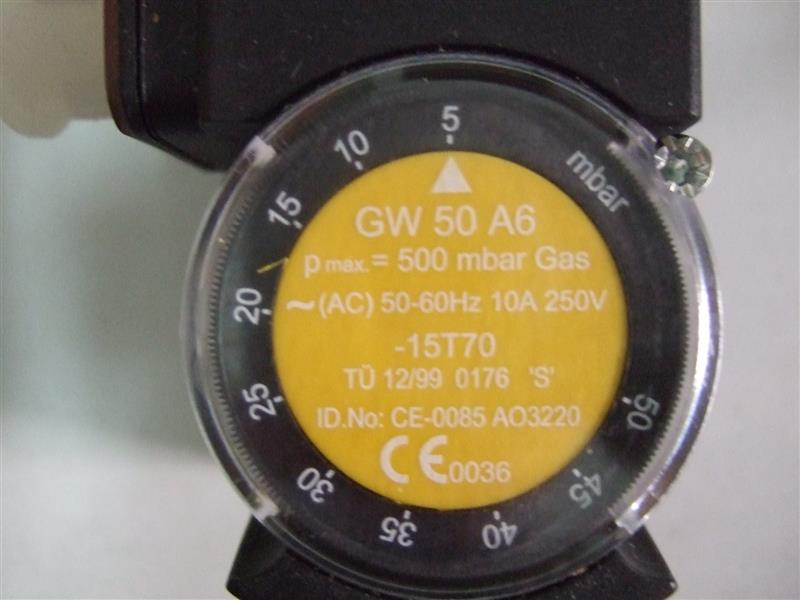 DUNGS压力开关GW50A5/1参数GW500A5/1图片