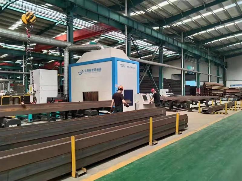 山西朔州型钢切割机 数控等离子切割下料设备用于钢结构行业