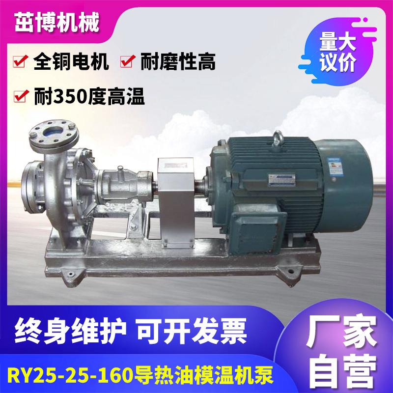 茁博RY40-25-160铸钢导热油泵