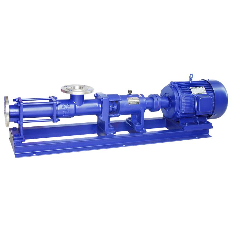 G型螺桿泵高粘度濃漿泵污水污泥輸送泵瀝青泵