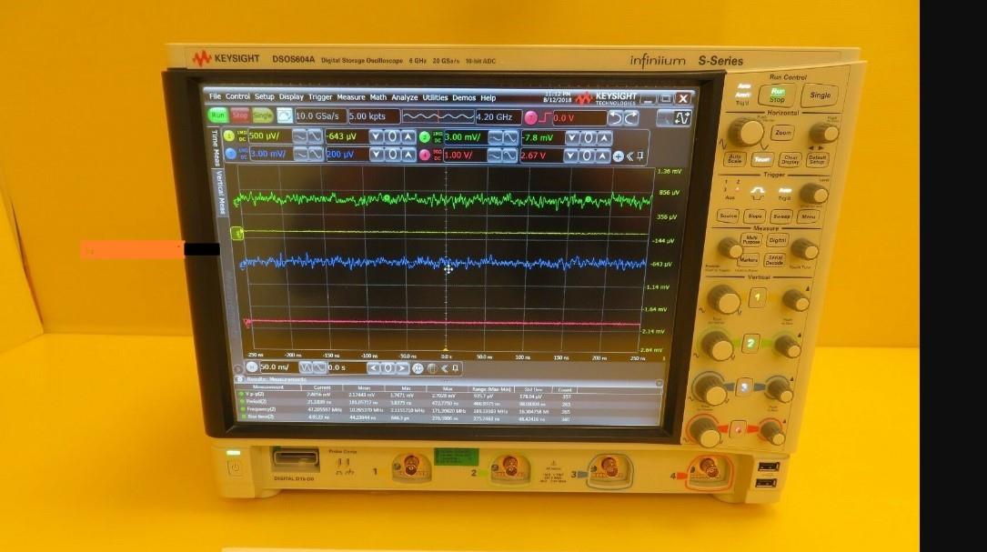 是德科技keysight DSOS604A 高清晰度示波器