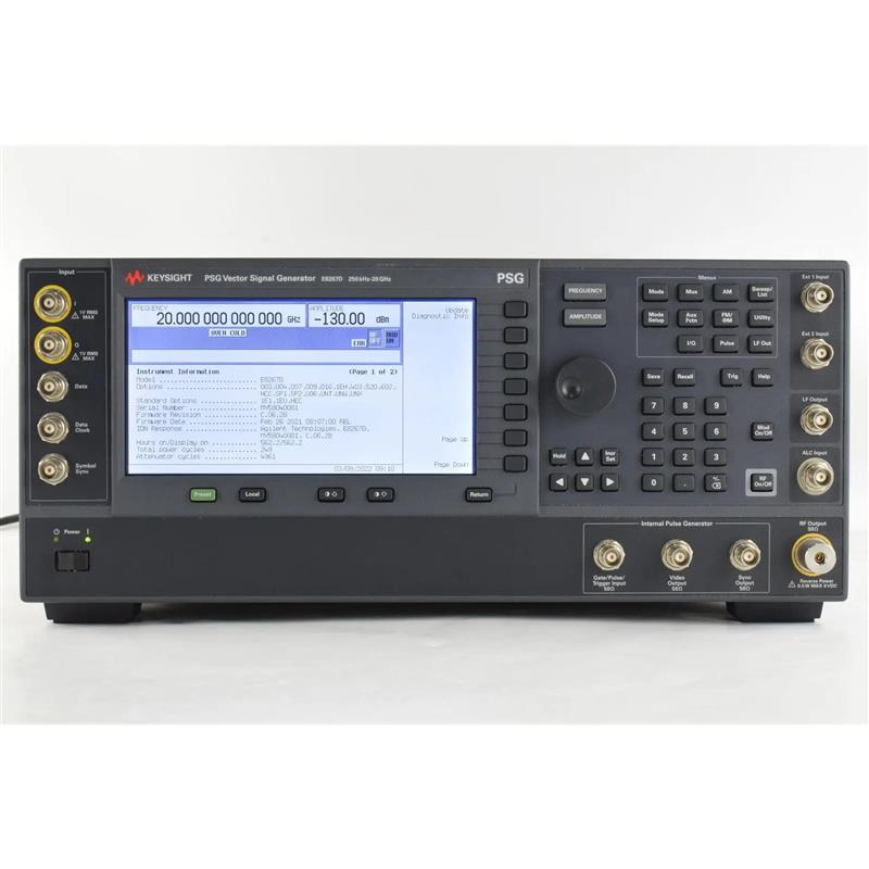 租售/回收keysight E8267D矢量信號發(fā)生器