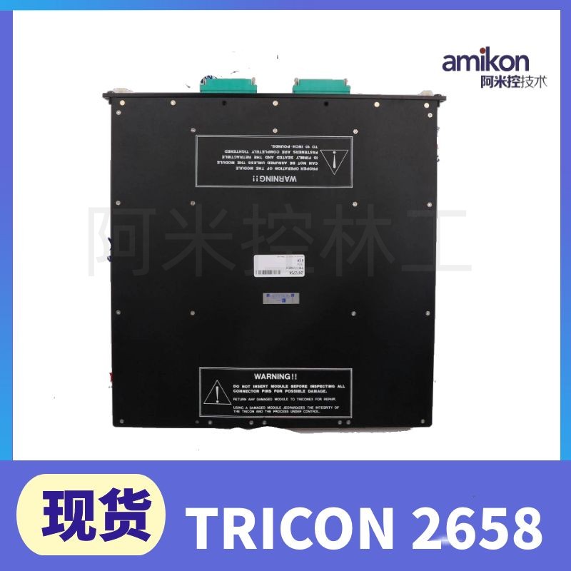 TRICON系統3511脈沖輸入卡 9753-110端子板帶配套電纜4000066-025