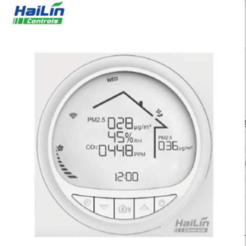 海林工业，商业及家庭新风控制器HF8027/HF9027带485通讯