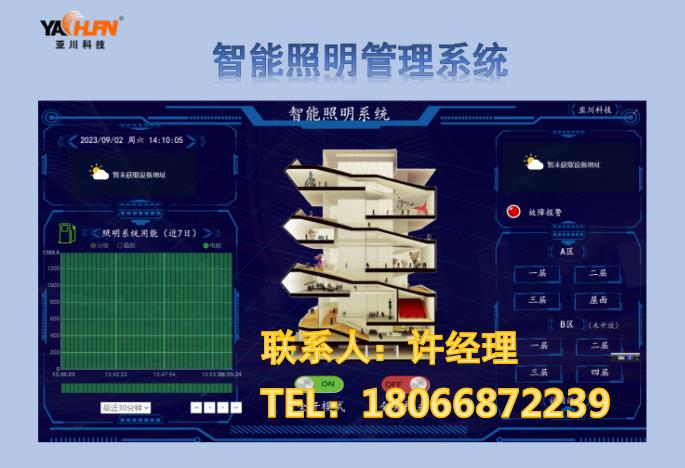 智能照明控制模块ZE-T101GC-3P/20A陕西亚川