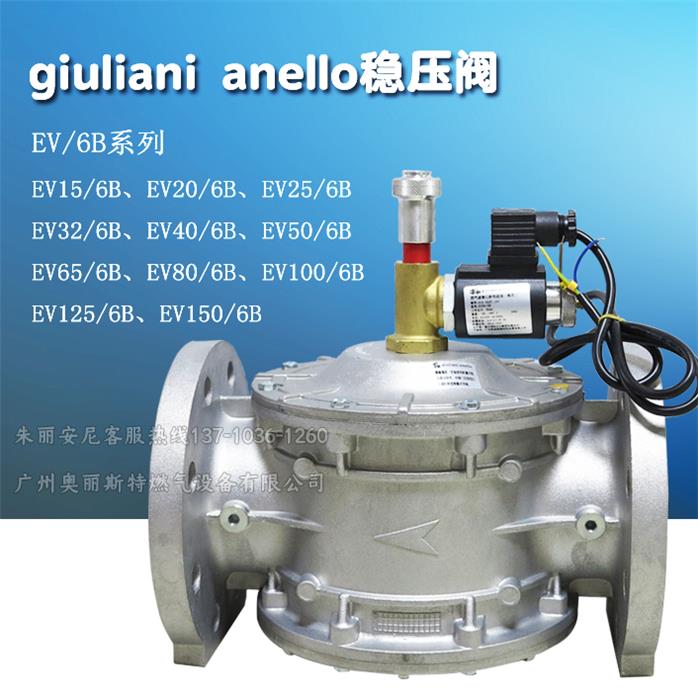 意大利進(jìn)口giulianianello貴龍,EV100/6B常閉型電磁閥