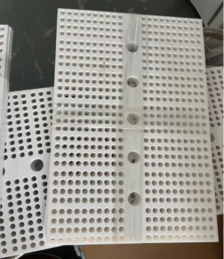 防腐绝缘特氟龙孔板方形塑料孔板PTFE孔板