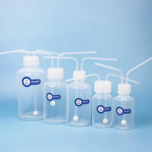 耐腐蚀进口PFA气体反应装置透明聚四氟串联洗气瓶