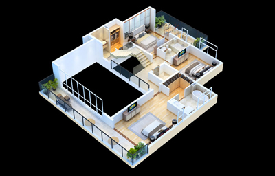 常州3D戶型圖制作_機(jī)房布置效果圖設(shè)計(jì)